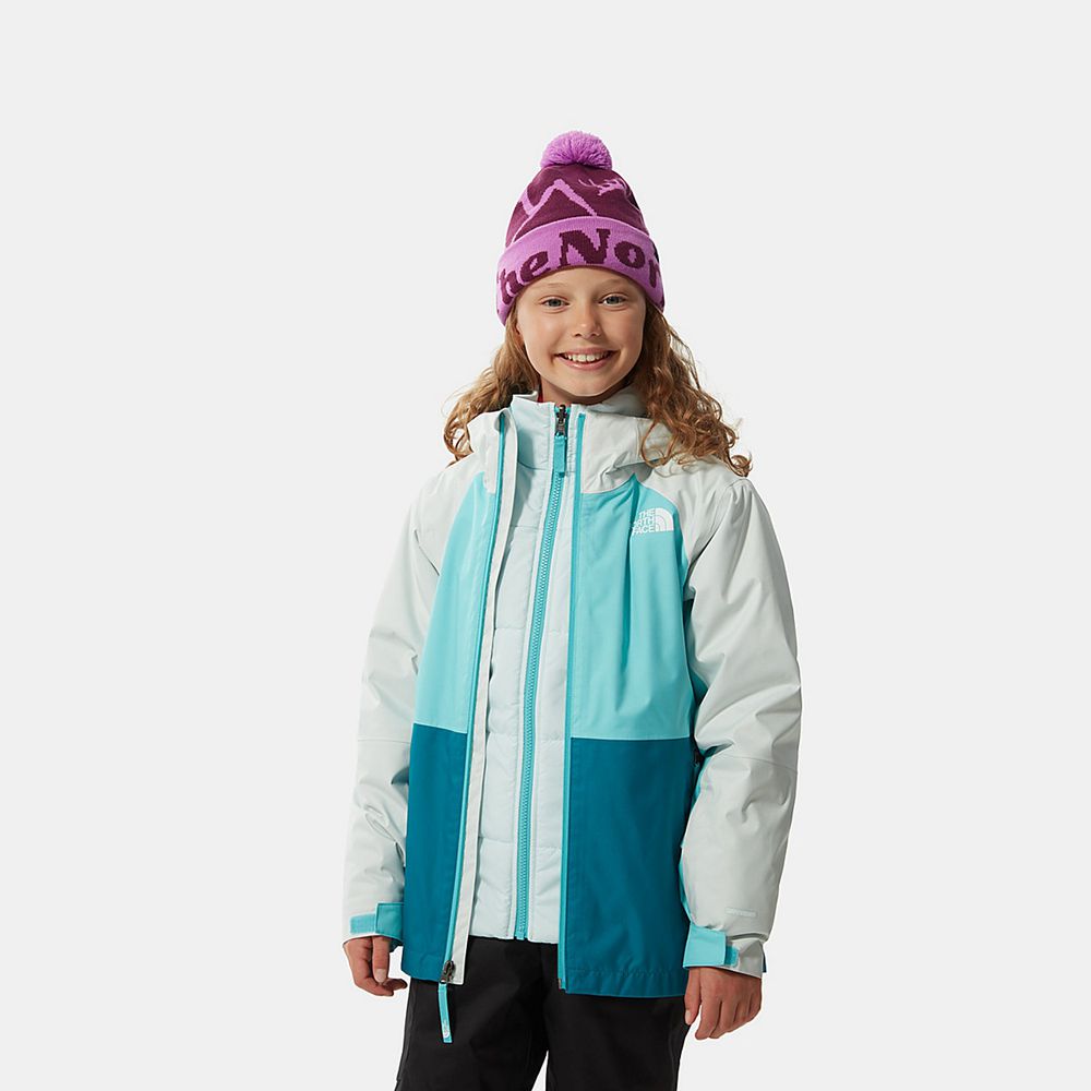 The North Face Jackets Girls Australia - The North Face Freedom Triclimate Blue Skiing And Snowboard